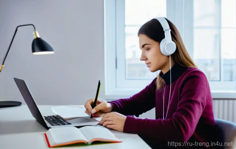 무역영어 학습 자료를 효과적으로 활용하는 법 - Modern Russian Professional Excelling in Global Business Meeting**

Prompt: A dynamic, confident Rus...