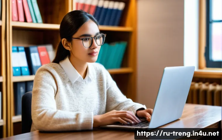 무역영어 실기시험 대비 주요 참고 자료와 사례 - **Prompt:** A focused young professional, male or female, in their late 20s to early 30s, diligently...