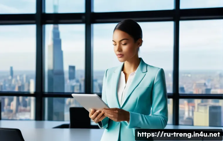 무역영어 학습에서 발생하는 도전 극복 사례 - **Prompt 1: Conquering the Business English Barrier**
A dynamic, 30-year-old female professional...