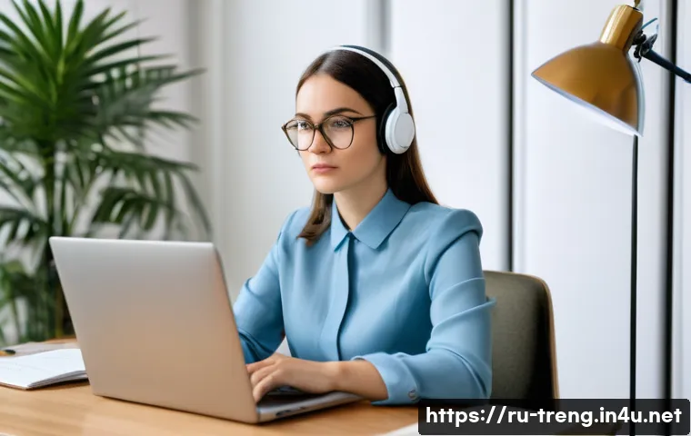 무역영어 학습에서 발생한 성공 사례 연구 - **Prompt:** A determined and focused Eastern European businesswoman in her late 20s, dressed in a sm...