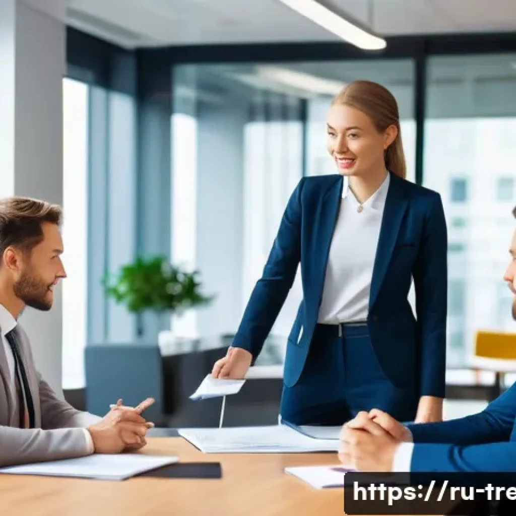 무역영어 학습자가 주의해야 할 실수 - A professional business meeting scene in a modern office with diverse international colleagues discu...